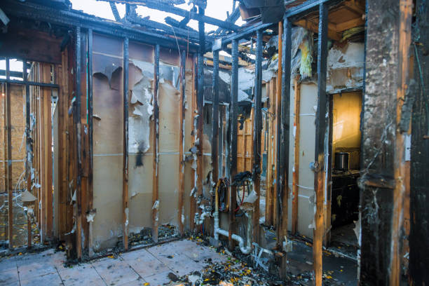 Professional Fire Damage Removal technician working in San Lorenzo, CA